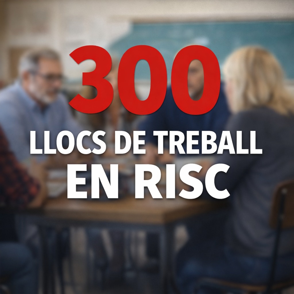 Més de 300 llocs de treball en risc