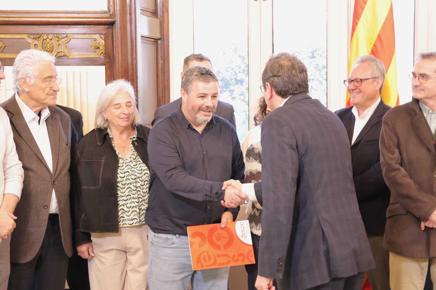 Entrega de signatures al Parlament