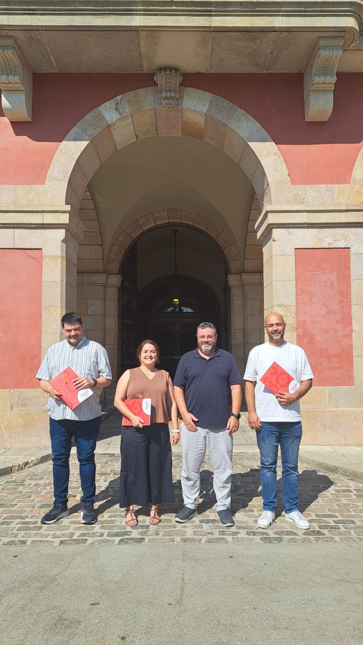 Reunió de la FEUSOC amb el Grup Parlamentari de Junts